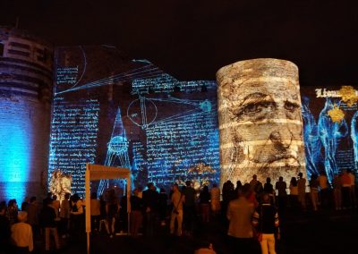 Angers 2018 – Mapping château d’Angers