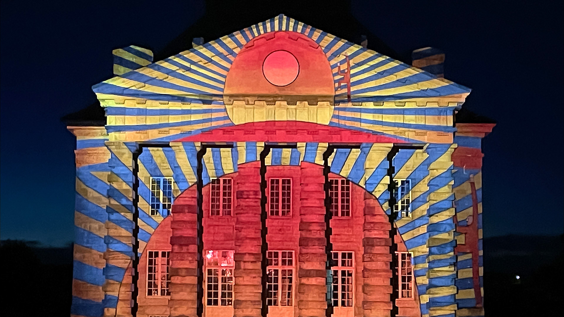Angers, château d'Angers, mapping, azarek,2019